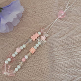 Peony Heart Phone Charm