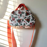 Sunset Rose Handmade Floral Crossbody Purse