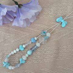 Sky Bow Phone Charm