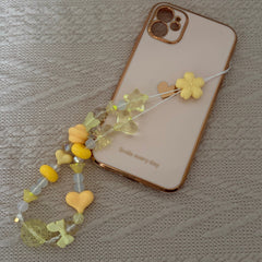 Sunny Flower Phone Charm