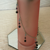 Midnight Garden Beaded Necklace