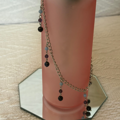 Midnight Garden Beaded Necklace