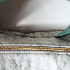 Sage Garden Handmade Floral Crossbody Purse