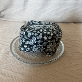 Midnight Bloom Boxy Coin Pouch