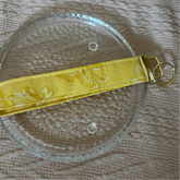 Golden Garden Handmade Wristlet
