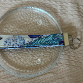 Peacock Tapestry Handmade Wristlet