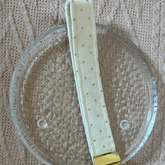 Champagne Glow Handmade Wristlet