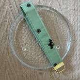 Bee Garden Handmade Wristlet
