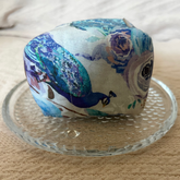 Peacock Tapestry Boxy Coin Pouch