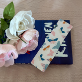 Butterfly Garden Party Handmade Fabric Bookmark