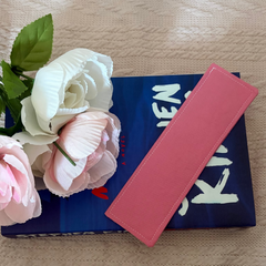 Solid Color Handmade Fabric Bookmark