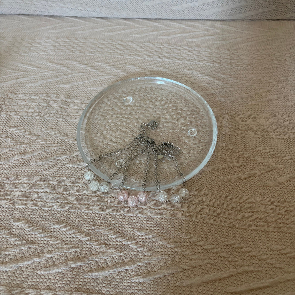 Ethereal Blush Beaded Bracelet