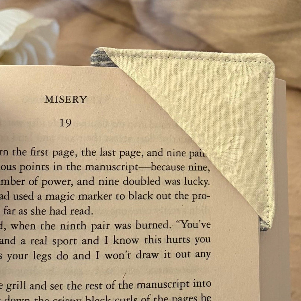 Handmade Fabric Corner Bookmark