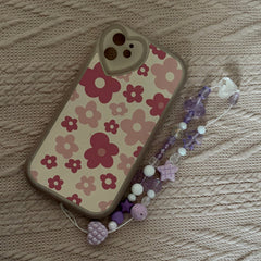 Lilac Heart Phone Charm