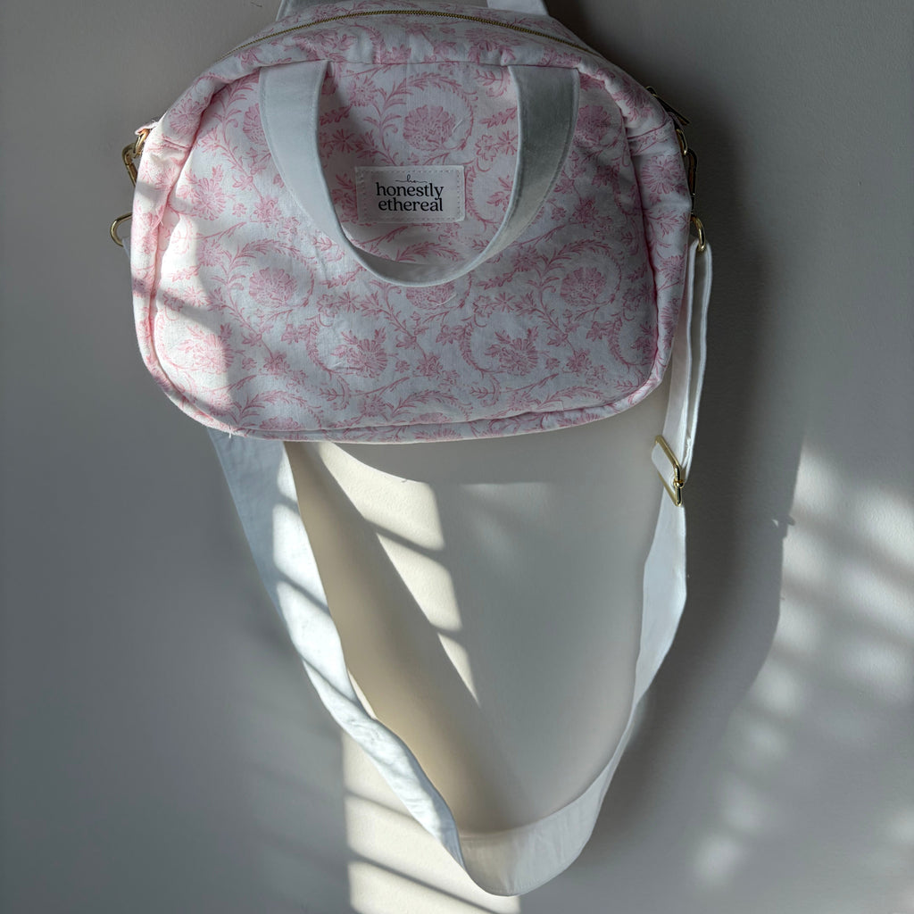 Old Garden Handmade Floral Crossbody Bag