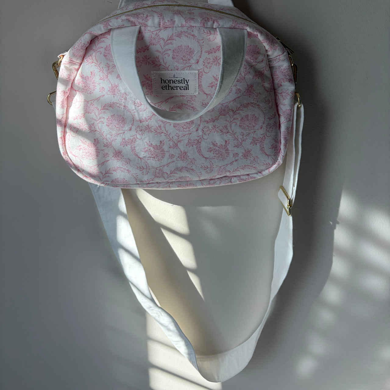 Old Garden Handmade Floral Crossbody Bag