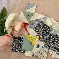 Handmade Fabric Corner Bookmark