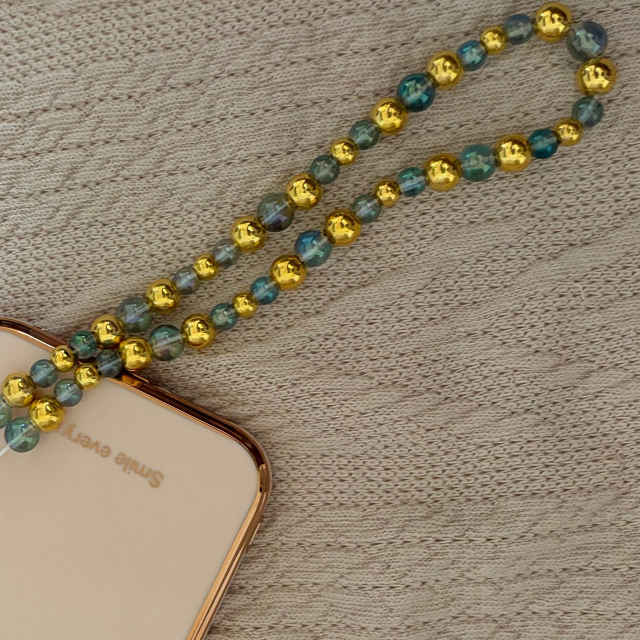 Golden Palace Phone Charm