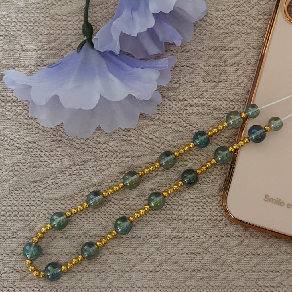 Golden Castle Phone Charm