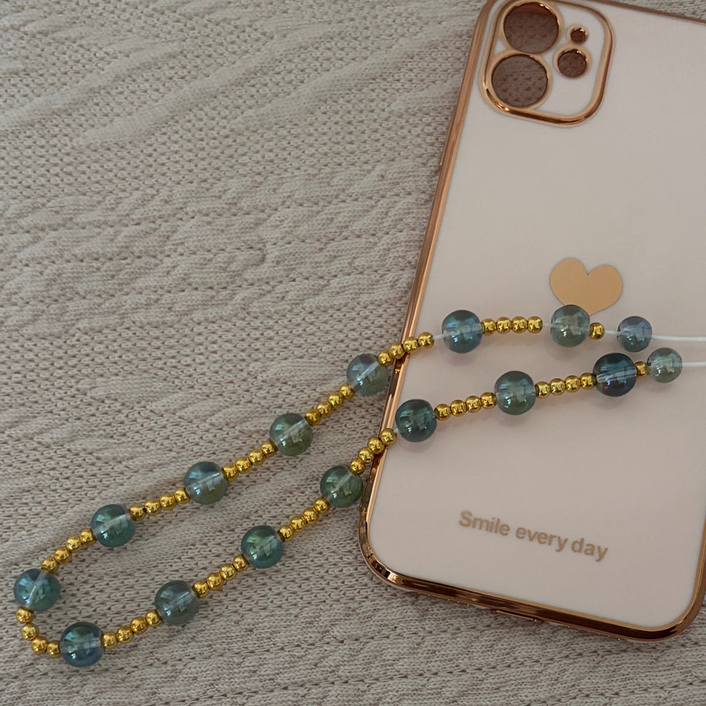 Golden Castle Phone Charm
