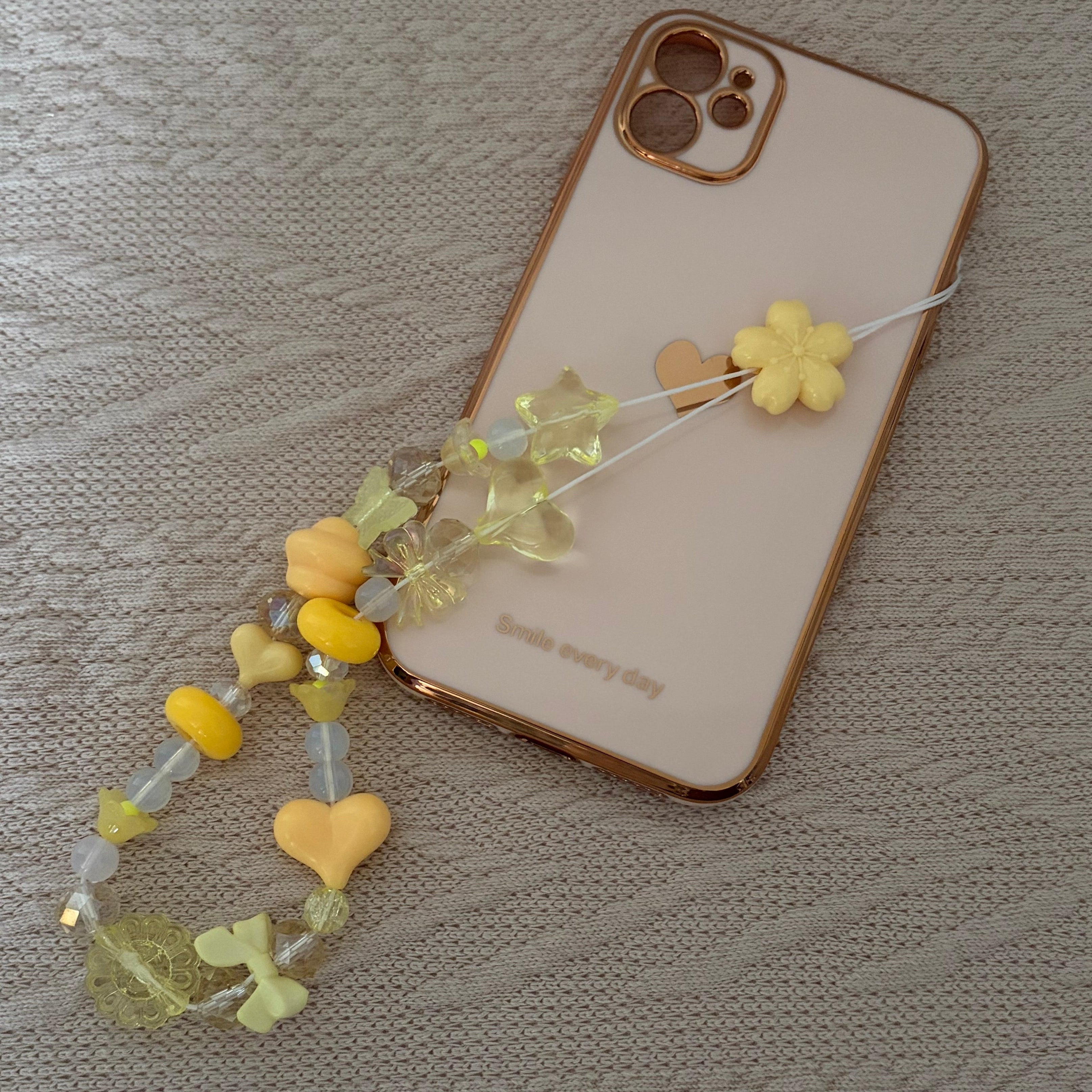 Sunny Flower Phone Charm