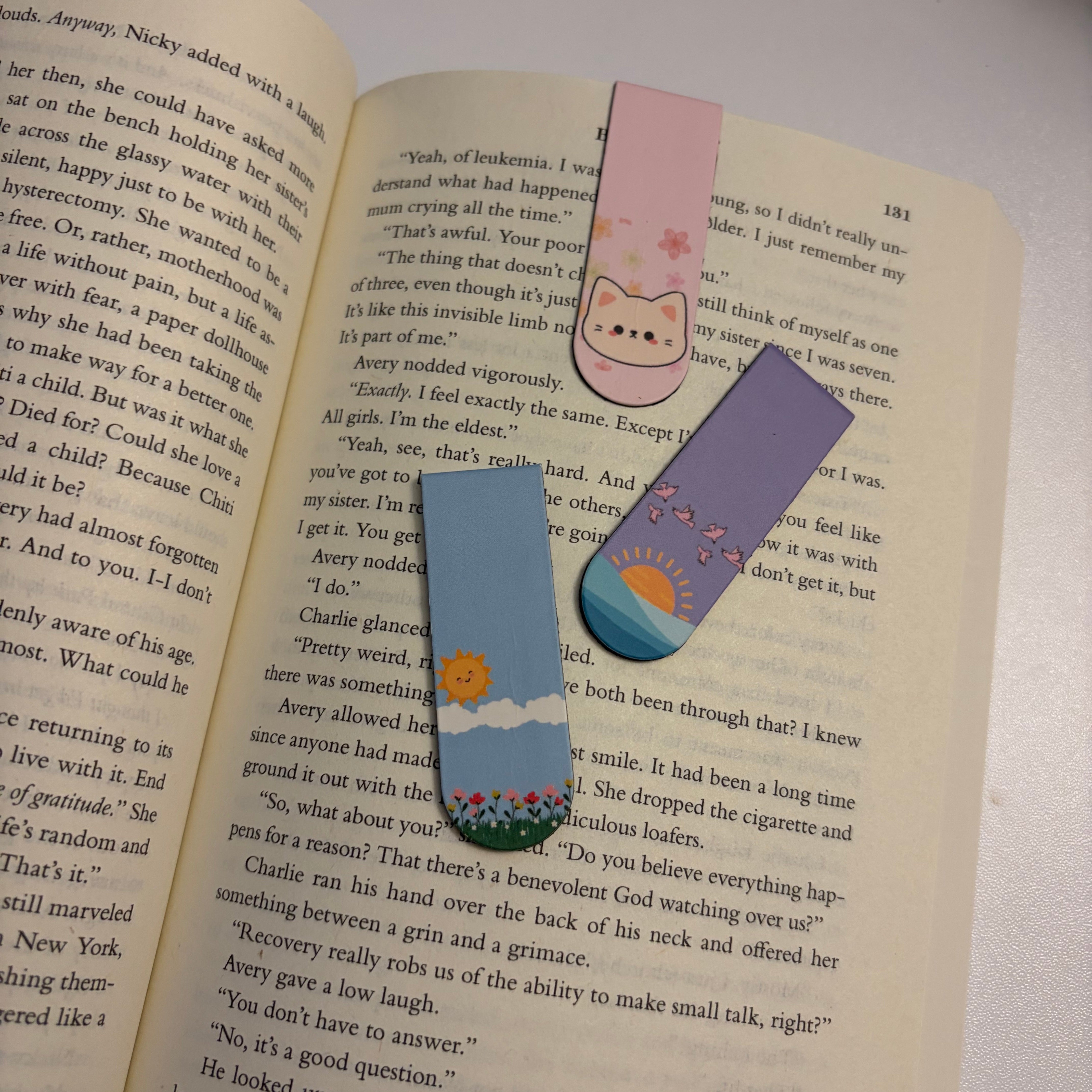Magnetic Bookmark Set