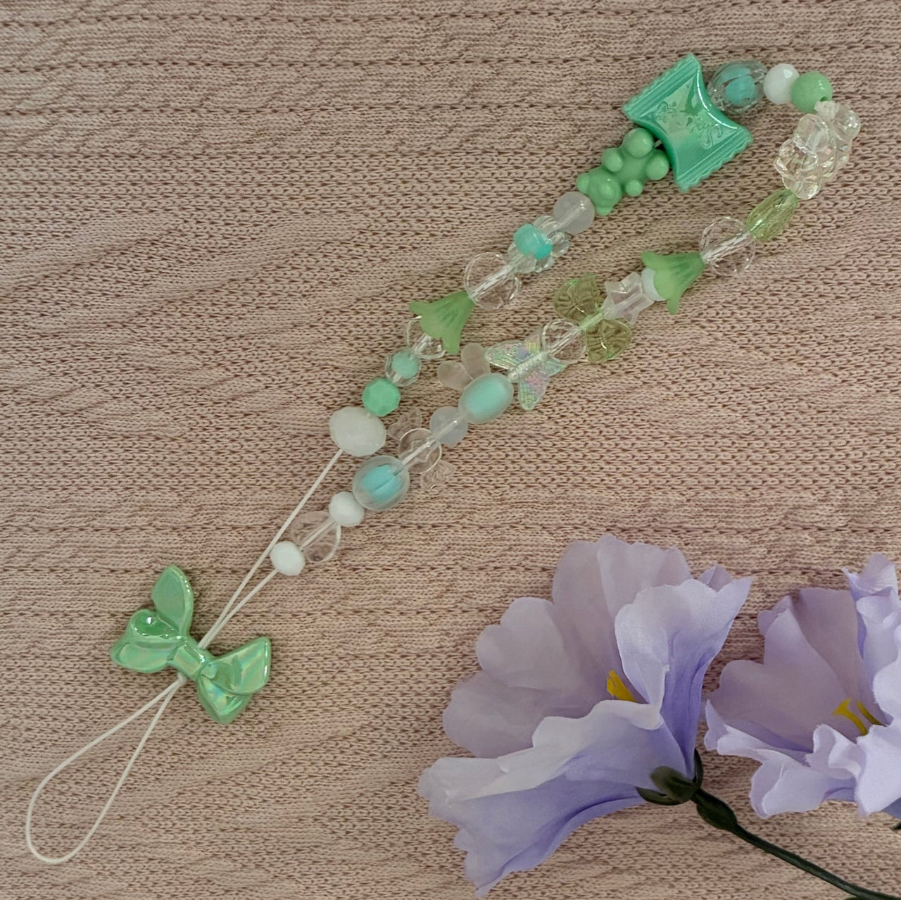 Mint Candy Phone Charm