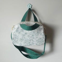 Sage Garden Handmade Floral Crossbody Purse