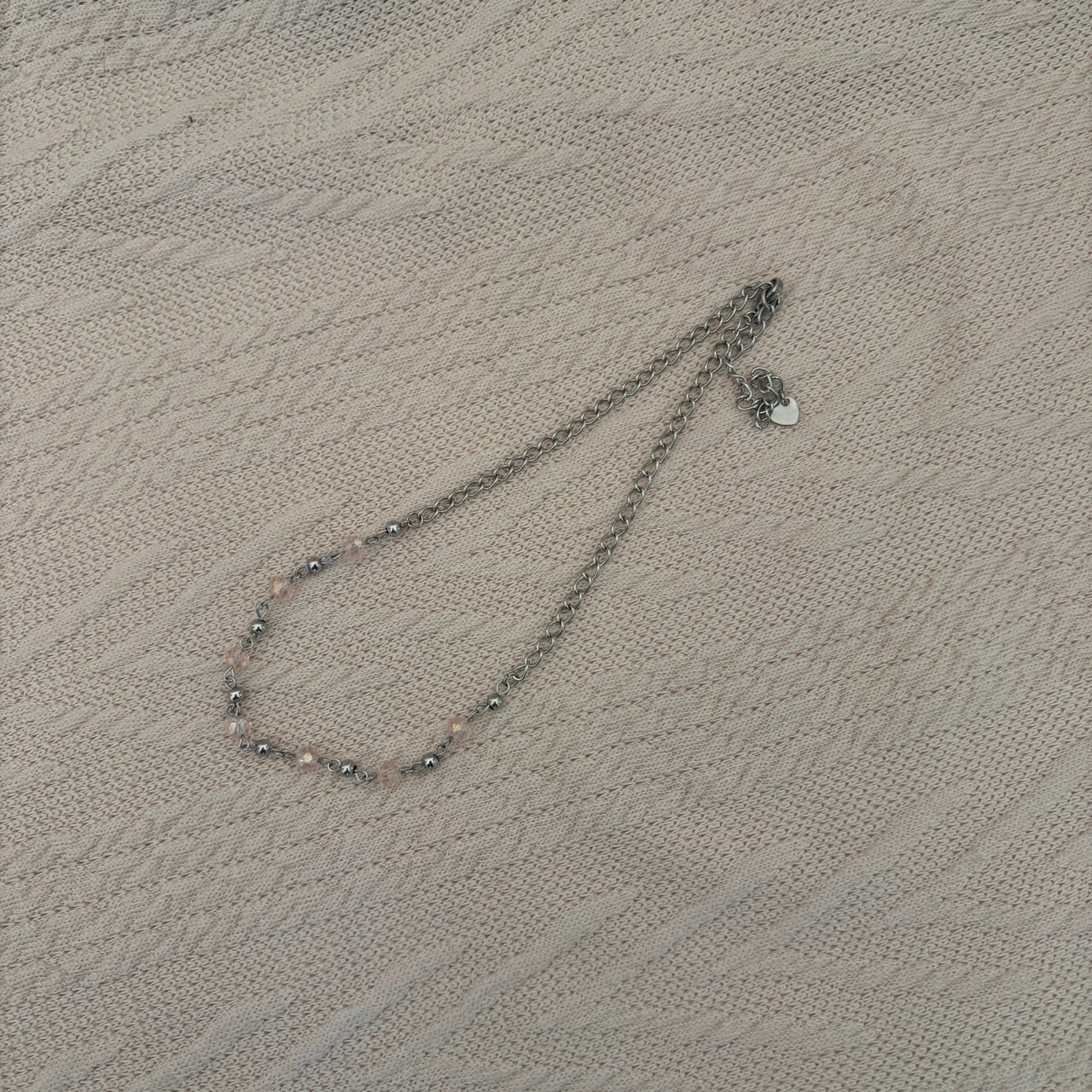 Blush Horizon Beaded Necklace