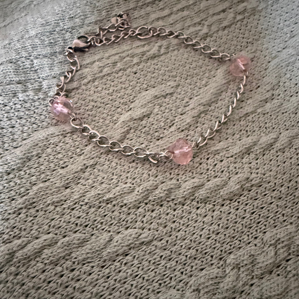 Celestial Blush Beaded Bracelet