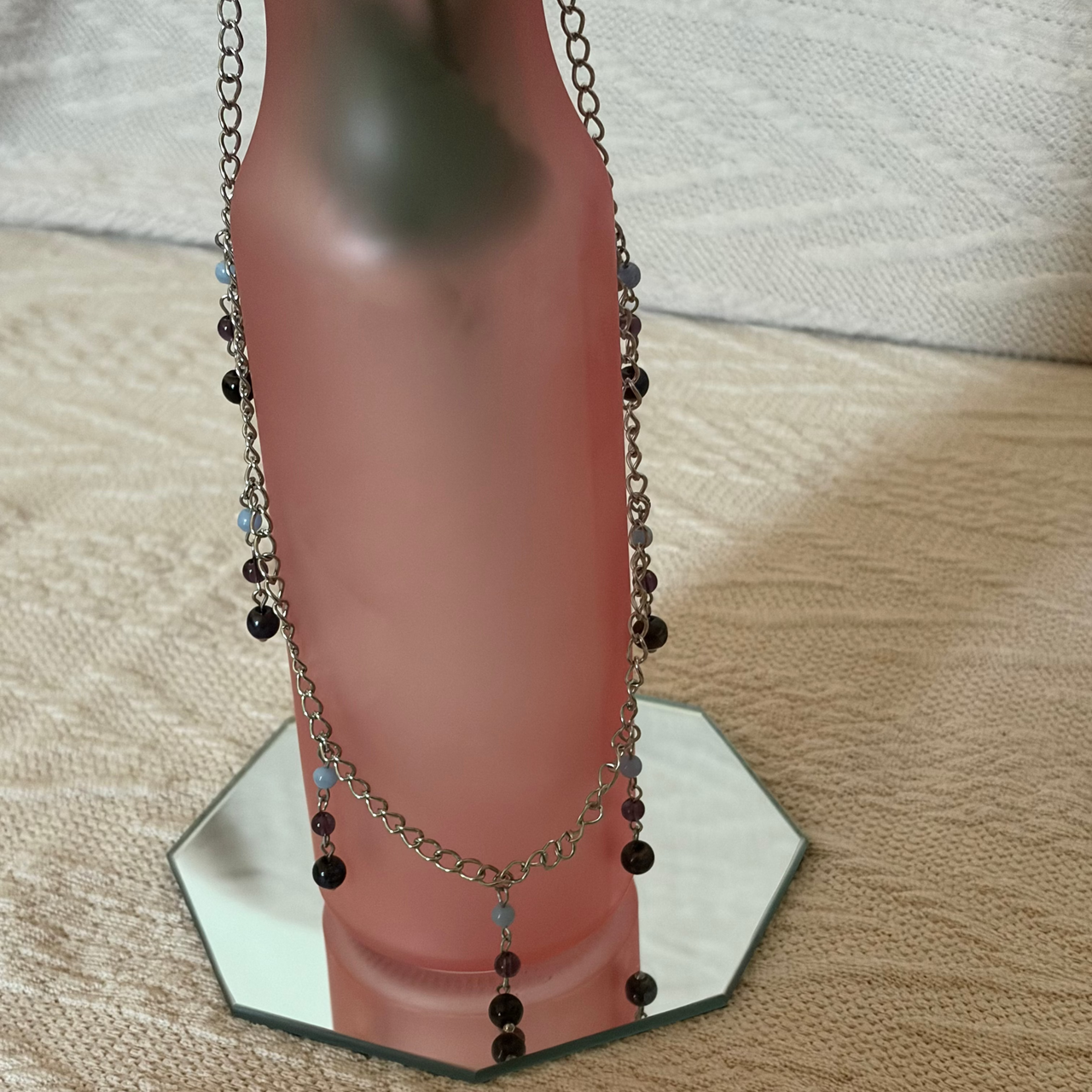 Midnight Garden Beaded Necklace