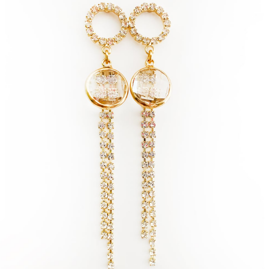 Sundrop Halo Earrings