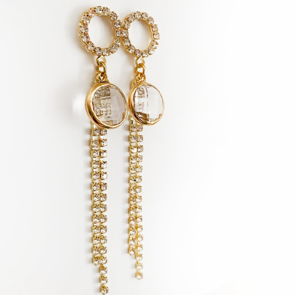 Sundrop Halo Earrings