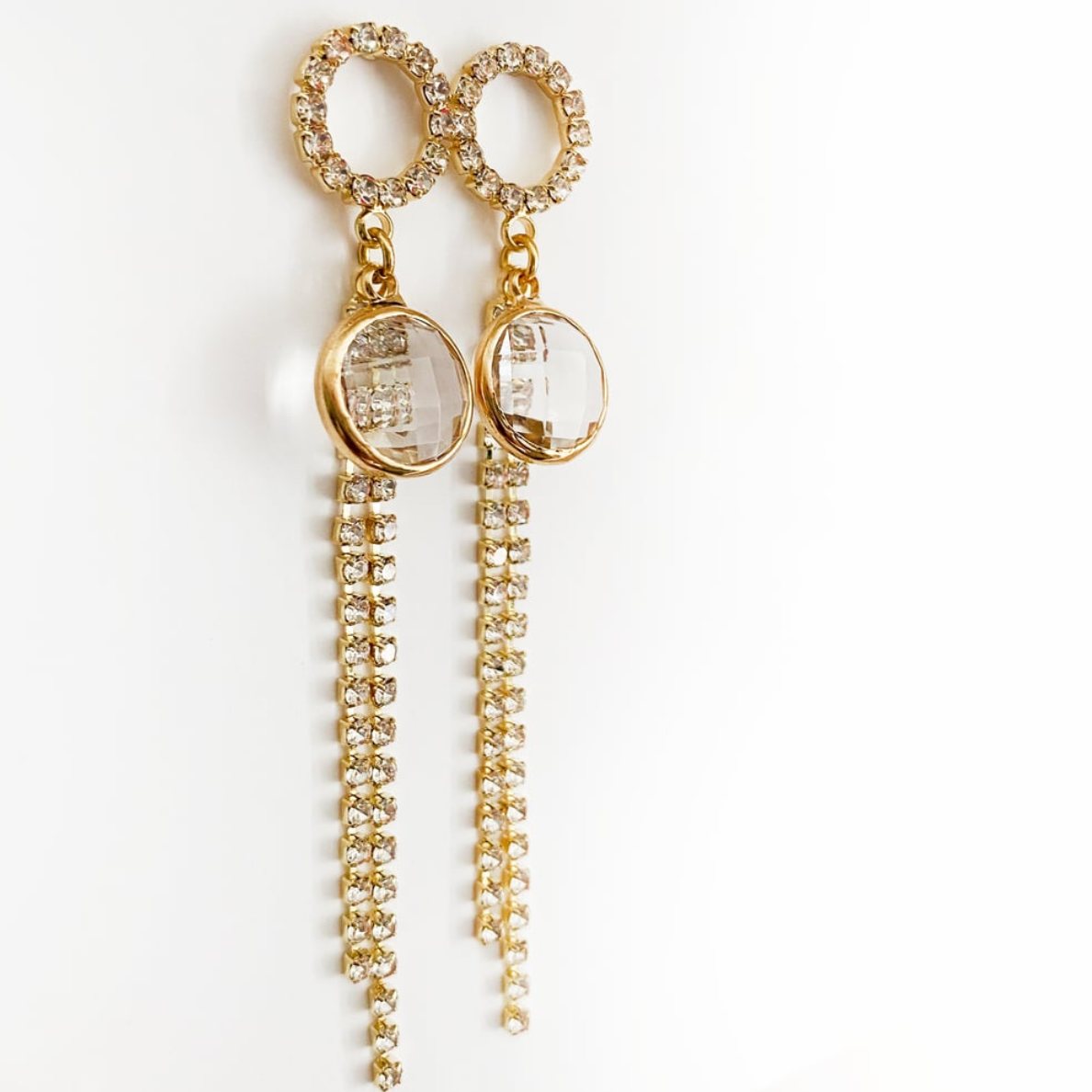 Sundrop Halo Earrings