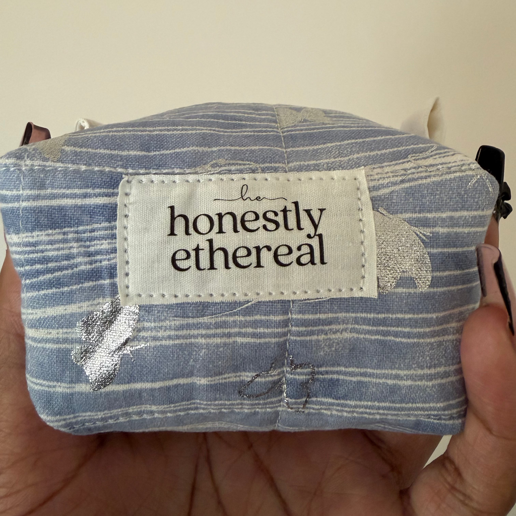 Morning Butterfly Boxy Coin Pouch