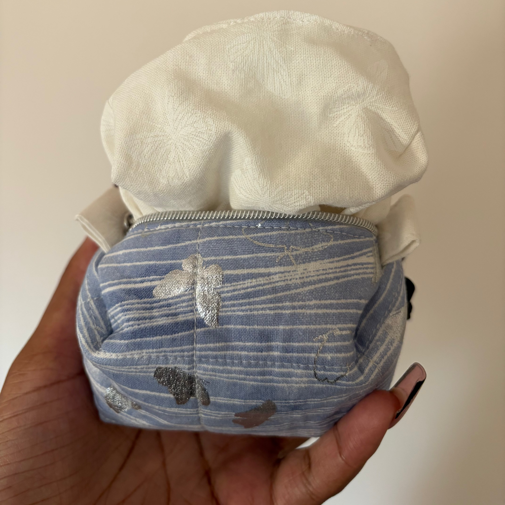 Morning Butterfly Boxy Coin Pouch