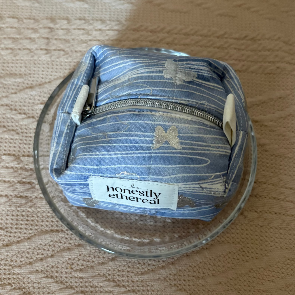 Morning Butterfly Boxy Coin Pouch