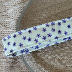 Lavender Sprinkle Handmade Wristlet