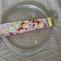 Blush Petals Handmade Wristlet