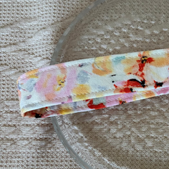 Blush Petals Handmade Wristlet
