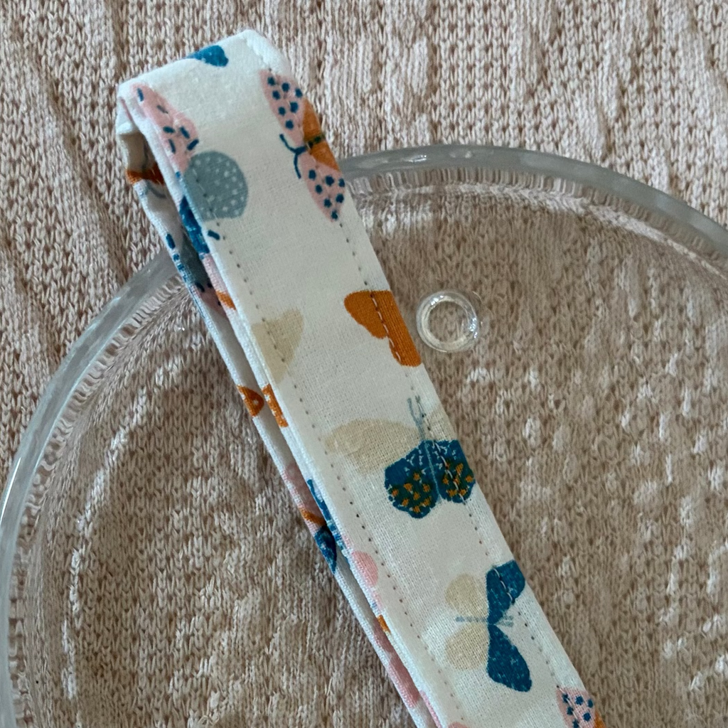Butterfly Garden Party Handmade Wristlet