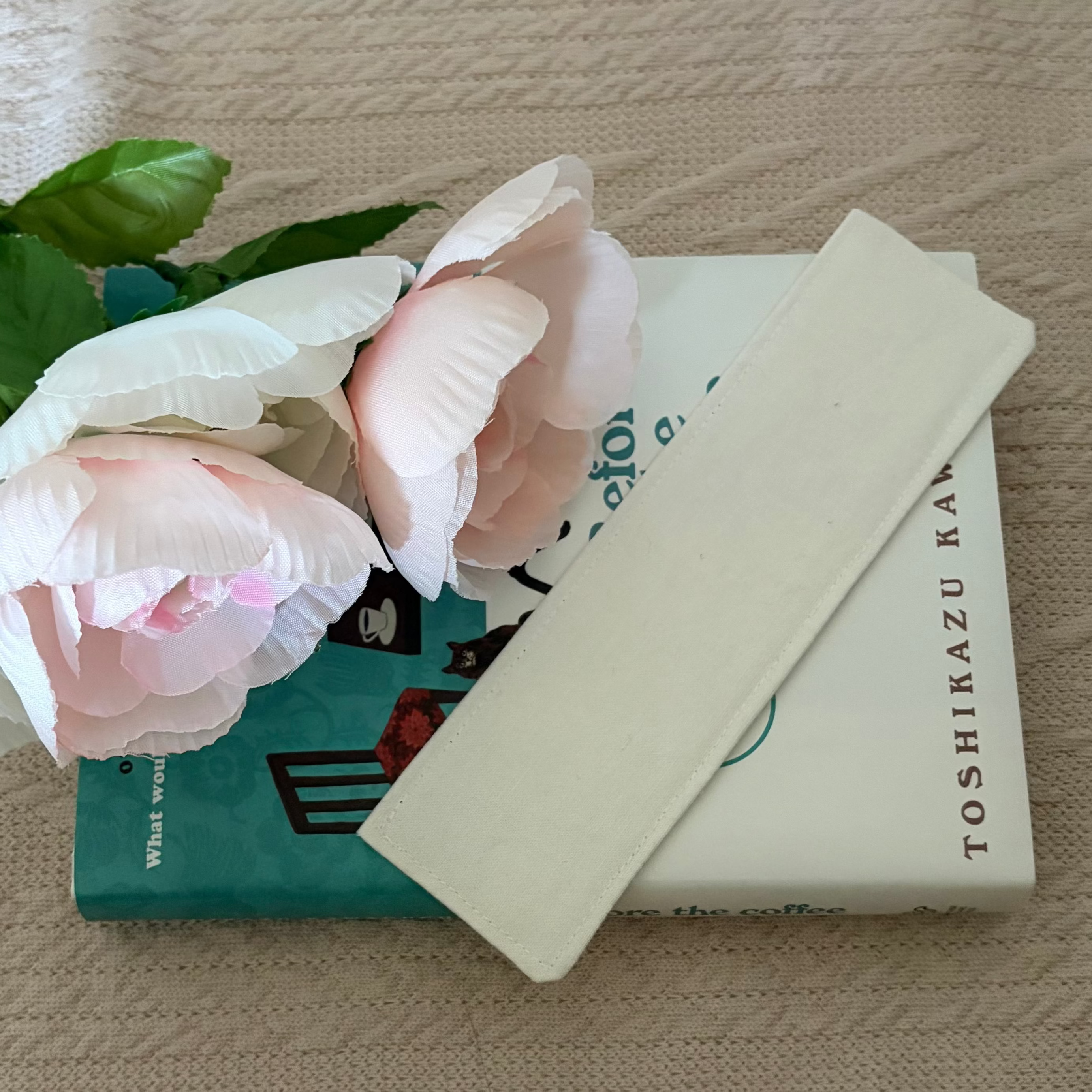 Solid Color Handmade Fabric Bookmark