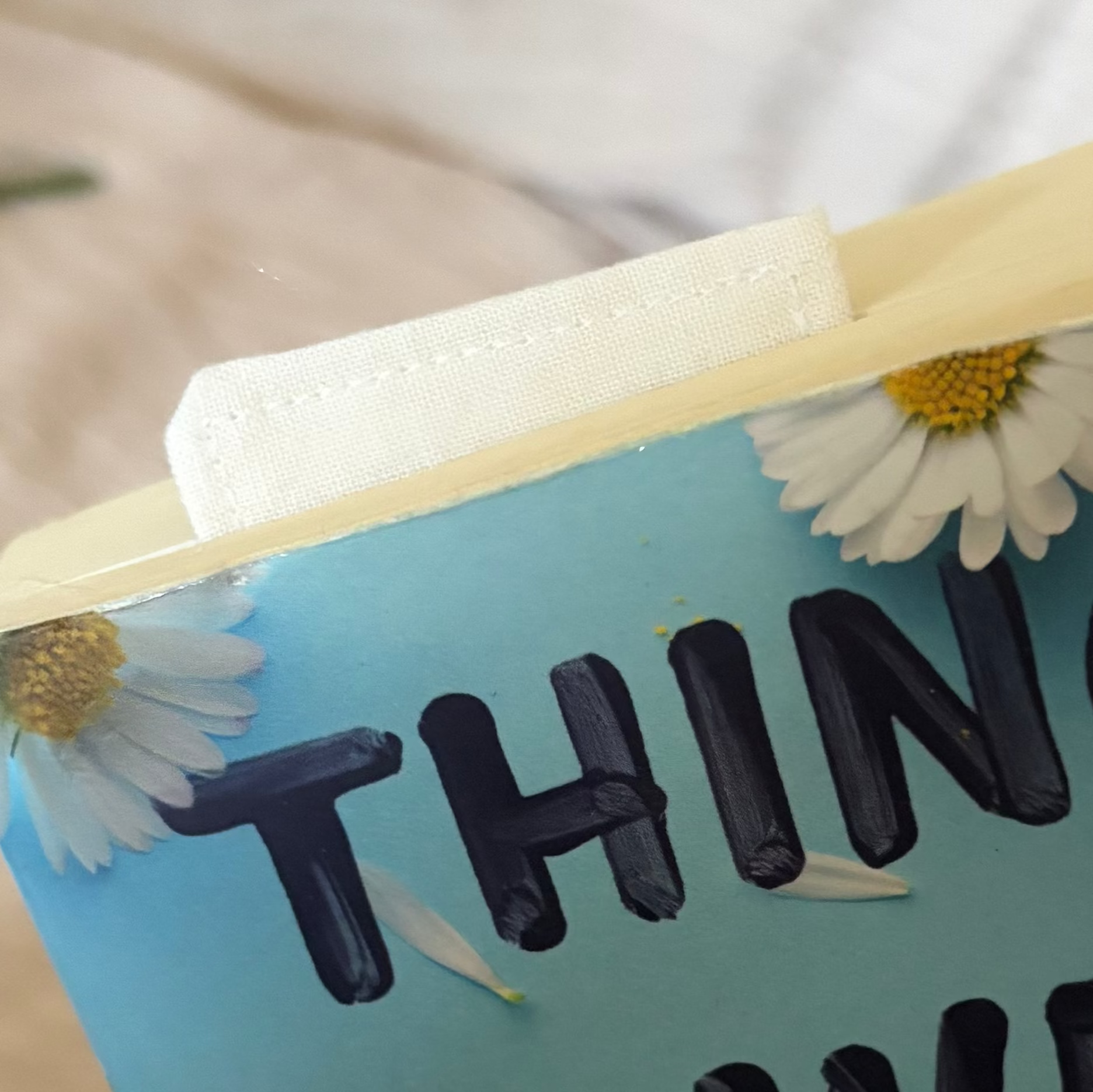 Solid Color Handmade Fabric Bookmark