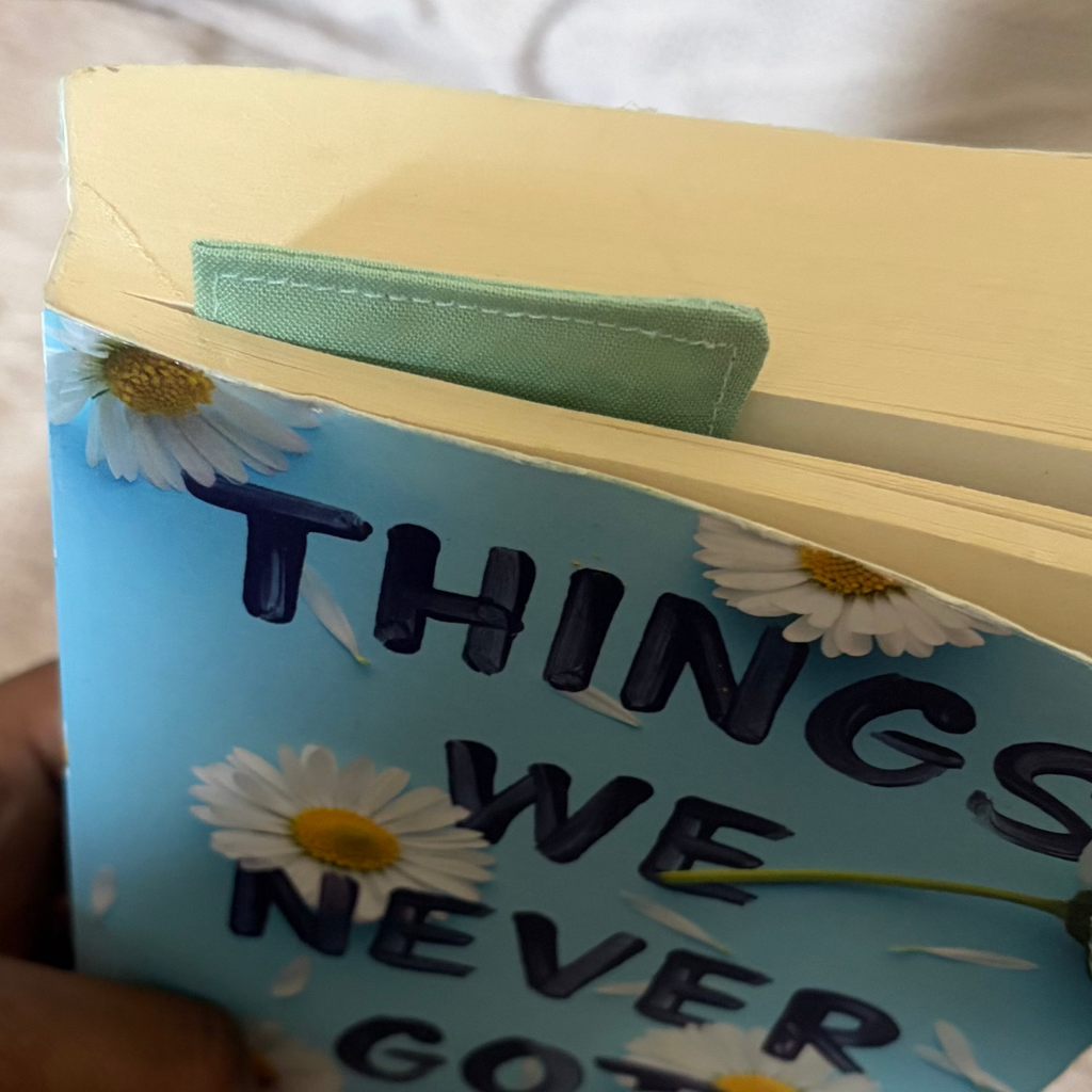 Bee Garden Handmade Fabric Bookmark