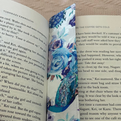 Peacock Tapestry Handmade Fabric Bookmark